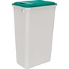 Hardware Resources Green 50 Quart Plastic Waste Container Lid CAN-50LIDG